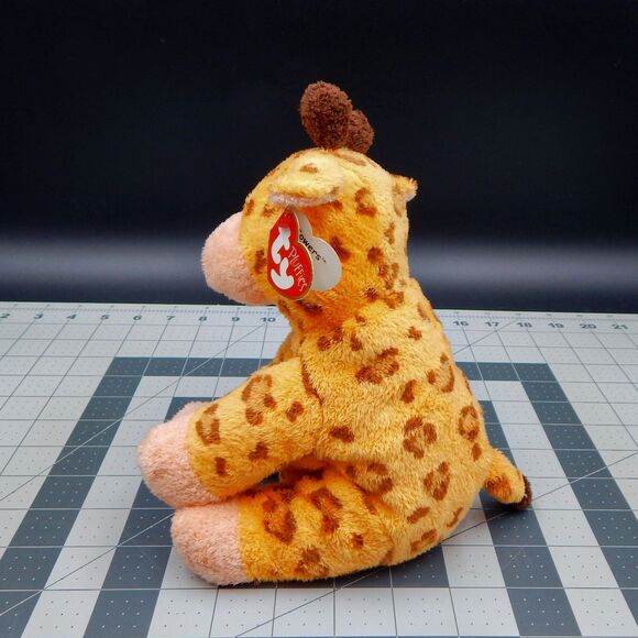 TY Pluffies Towers The Giraffe Orange Brown 9 In VTG Tylux Plush Stuffed Animal - Picture 5 of 12